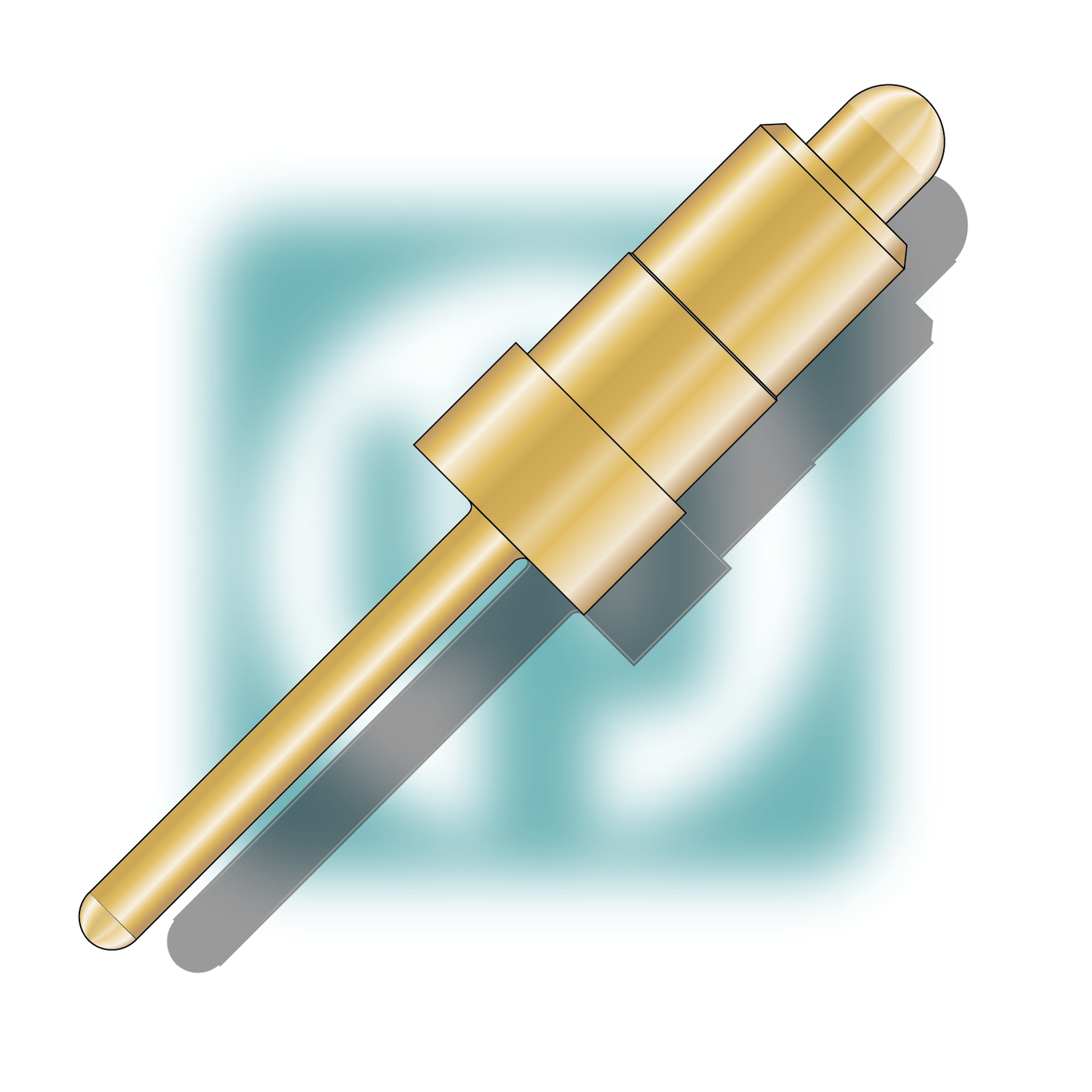 FK-454 (Federkontaktstift)